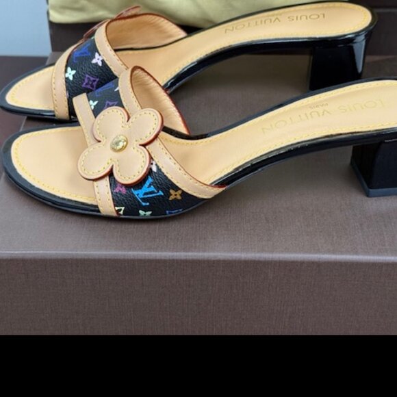 Louis Vuitton X Tekashi Mirukami Mule Slides